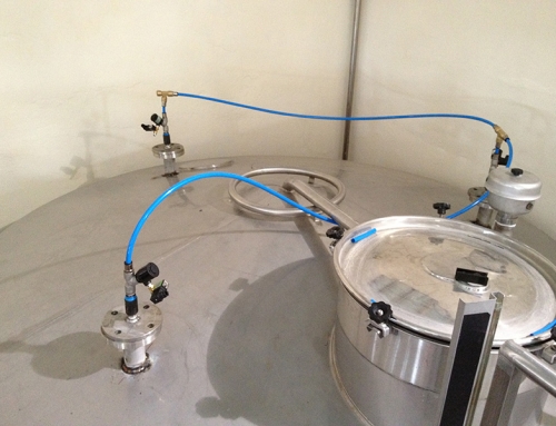 Sistema para a quebra da Manta (processo de fermentação)